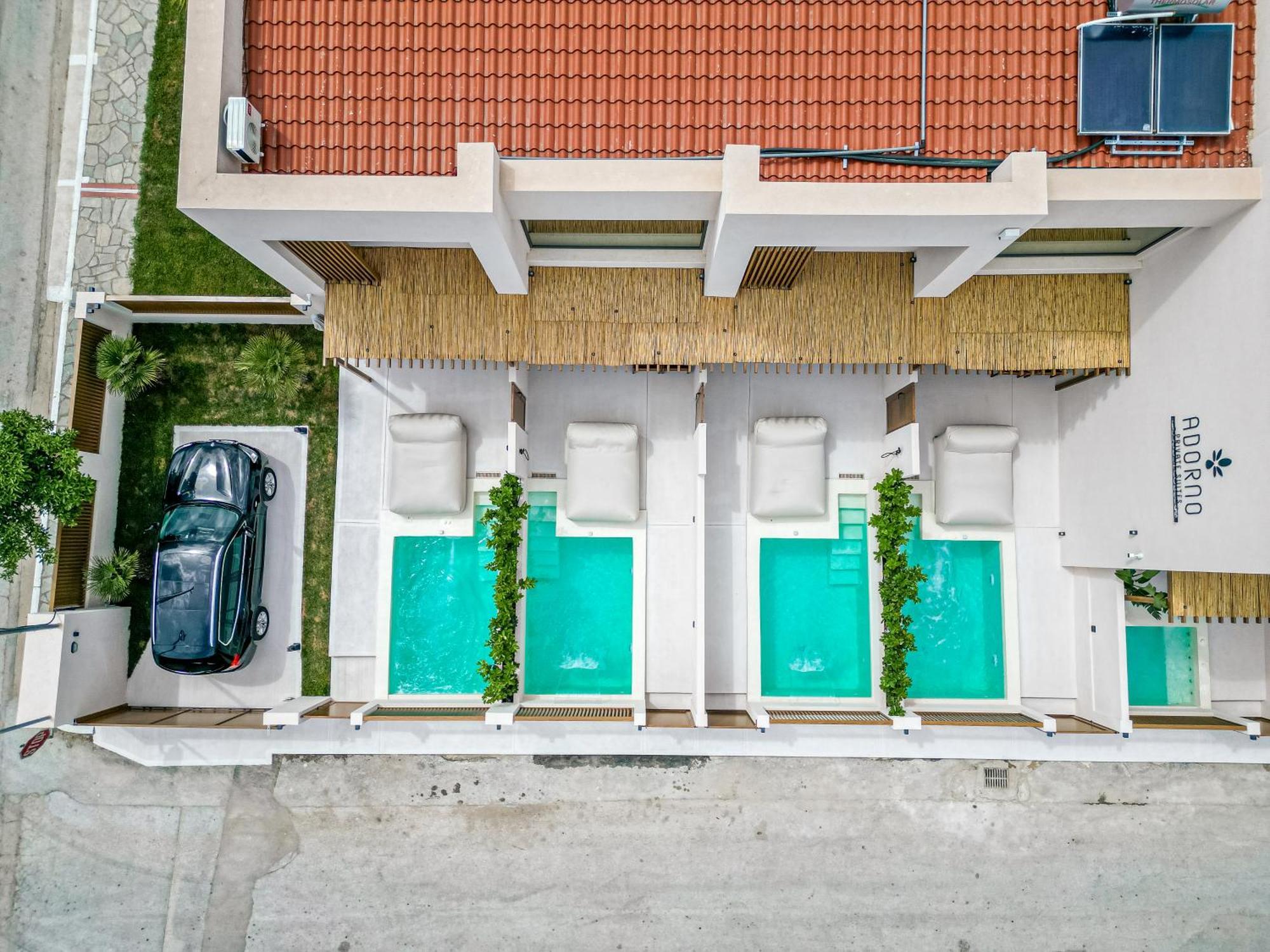 Adorno Private Suites Only Adults & Kids 12 Plus Vrasná Kültér fotó