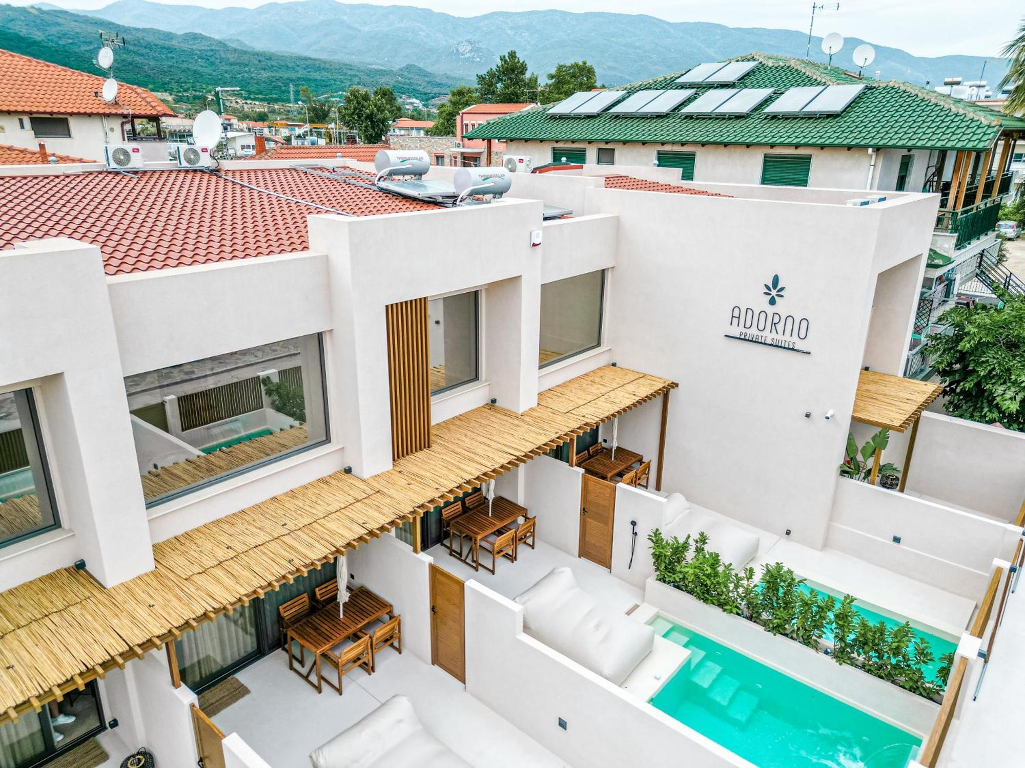 Adorno Private Suites Only Adults & Kids 12 Plus Vrasná Kültér fotó