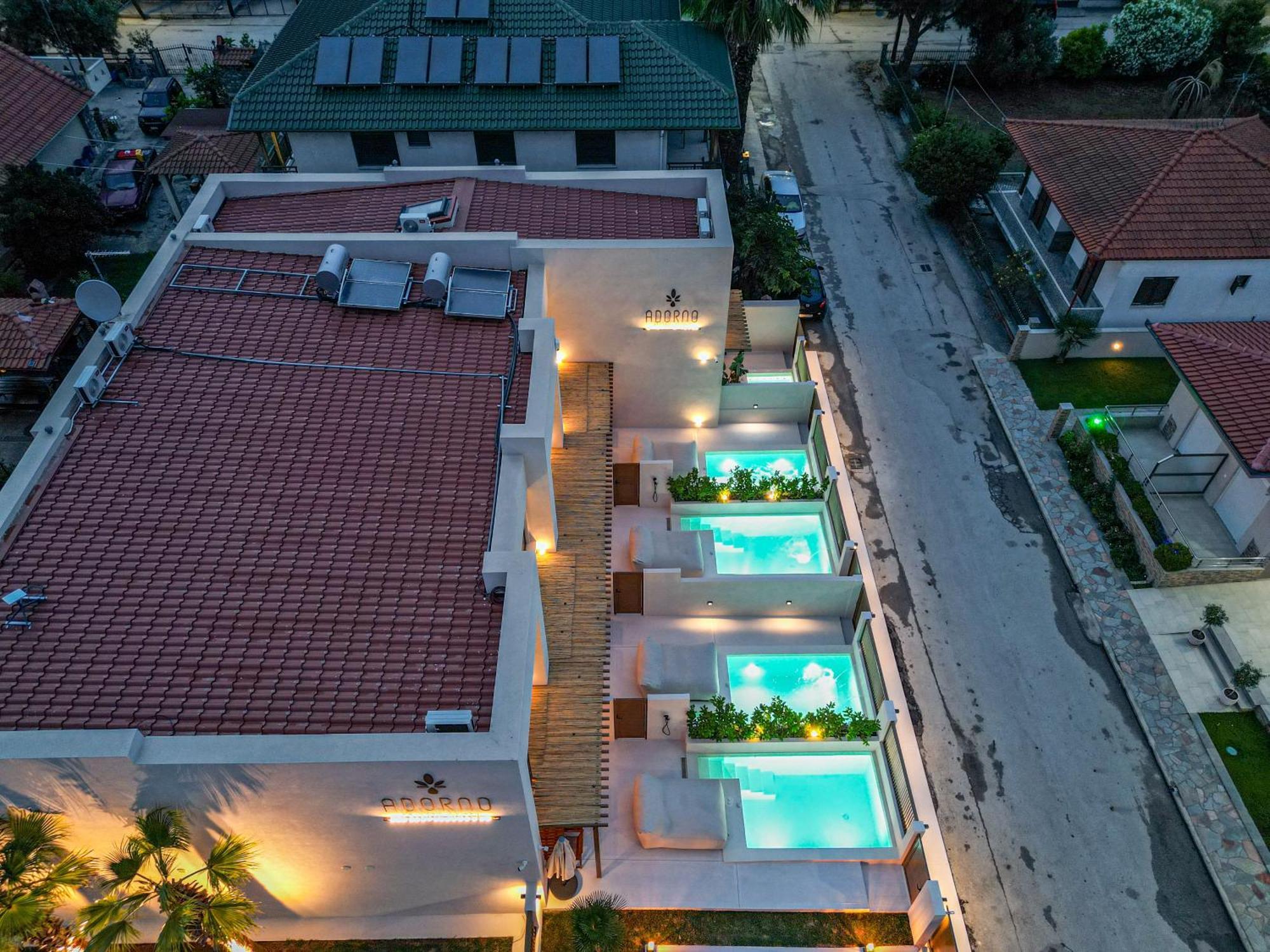 Adorno Private Suites Only Adults & Kids 12 Plus Vrasná Kültér fotó
