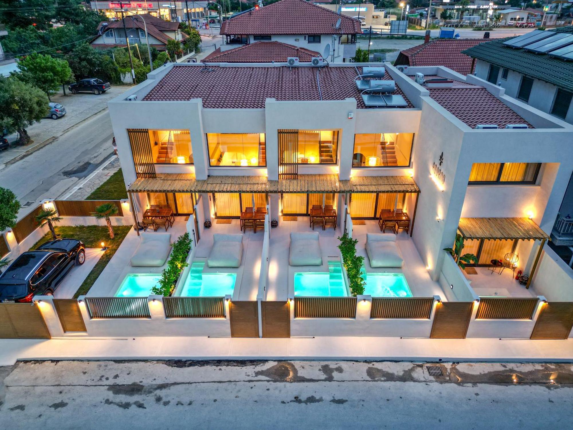 Adorno Private Suites Only Adults & Kids 12 Plus Vrasná Kültér fotó